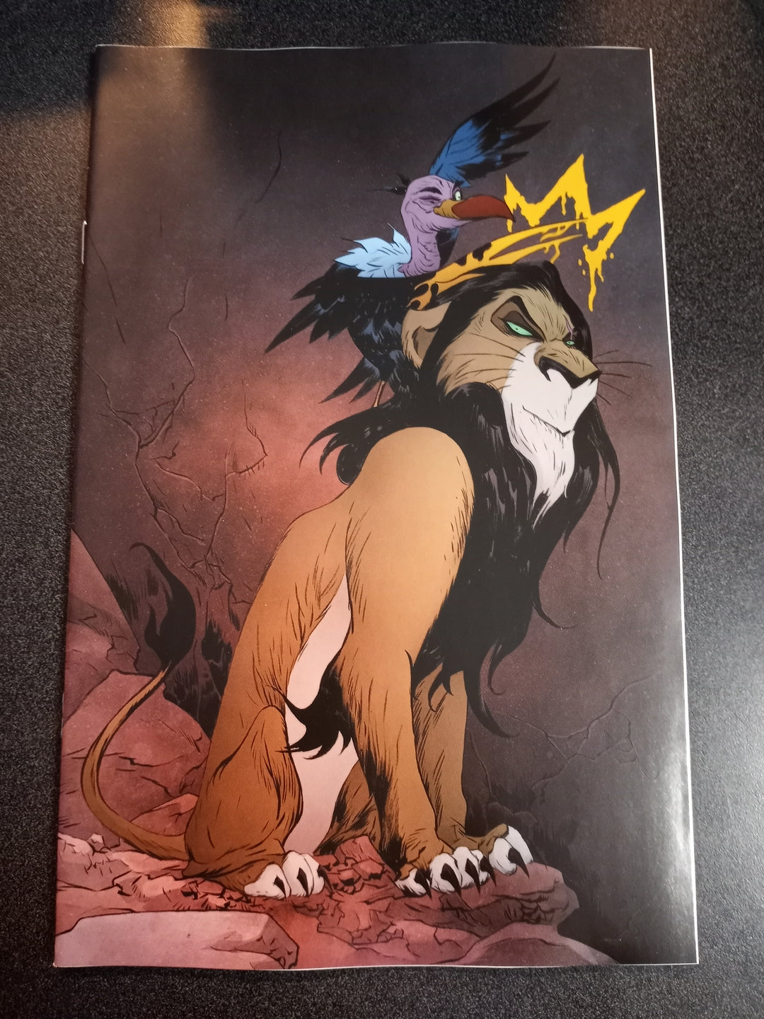 Disney Villains Scar #1 Cover Zd Foc 15 Copy Jae Lee Virgin In