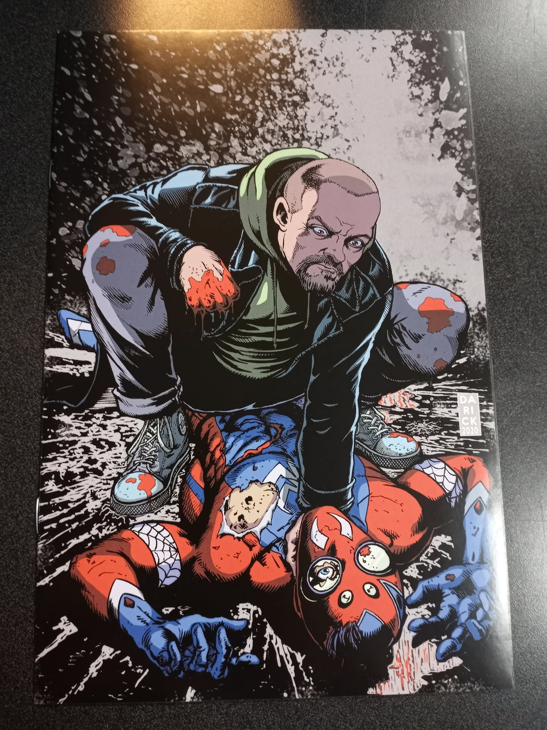 The Boys Dear Becky #1 Robertson Homage Virgin Variant (Silver)