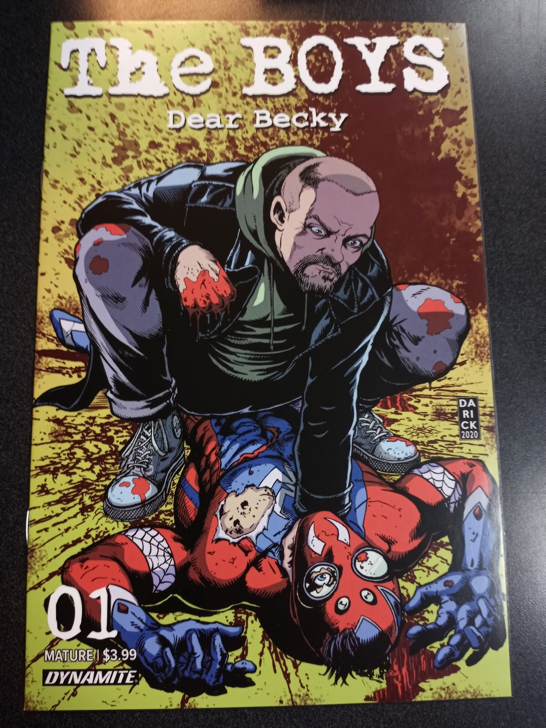 The Boys Dear Becky #1 Robertson Homage Variant