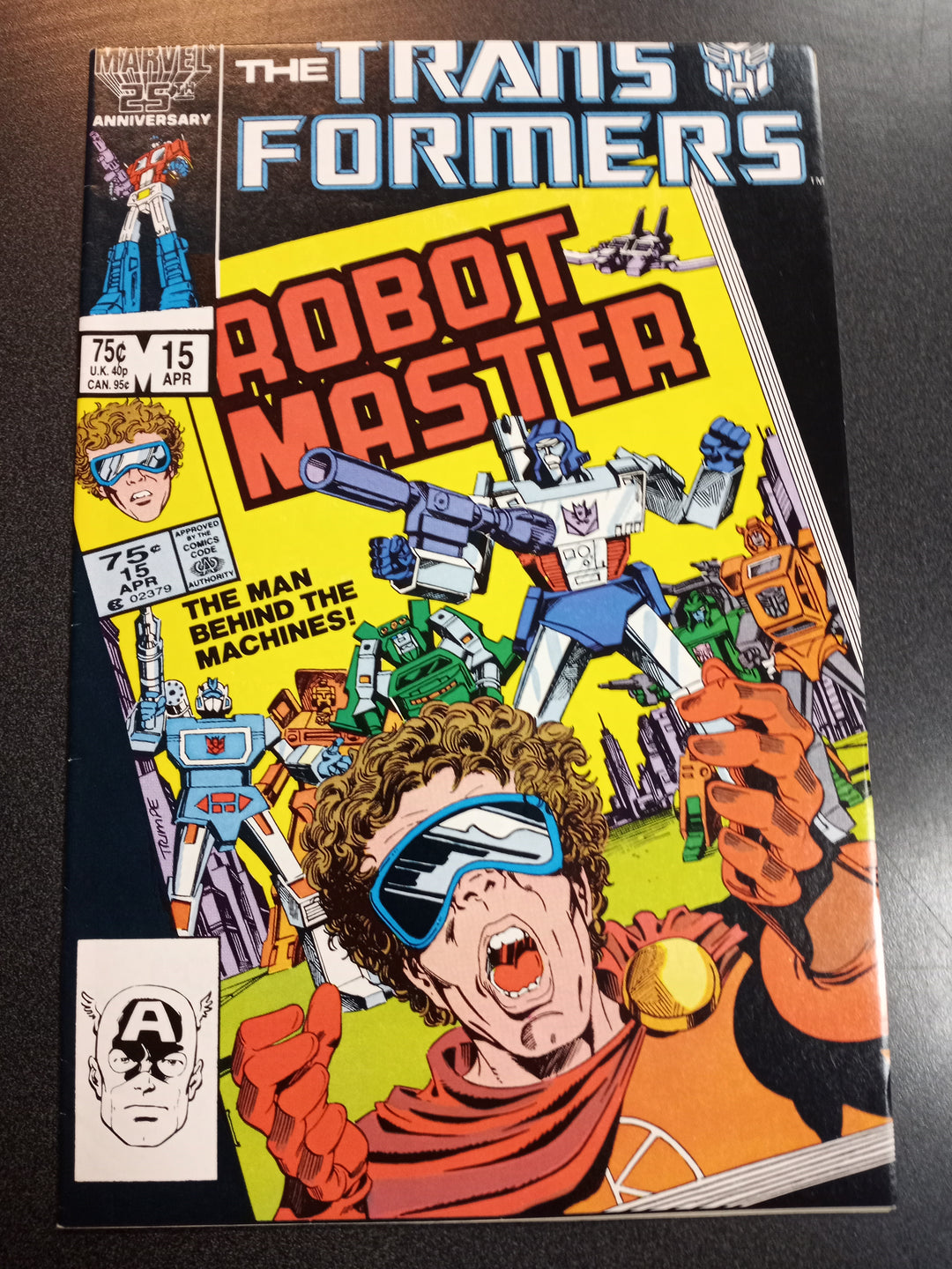 Transformers (Marvel) #15 VF-