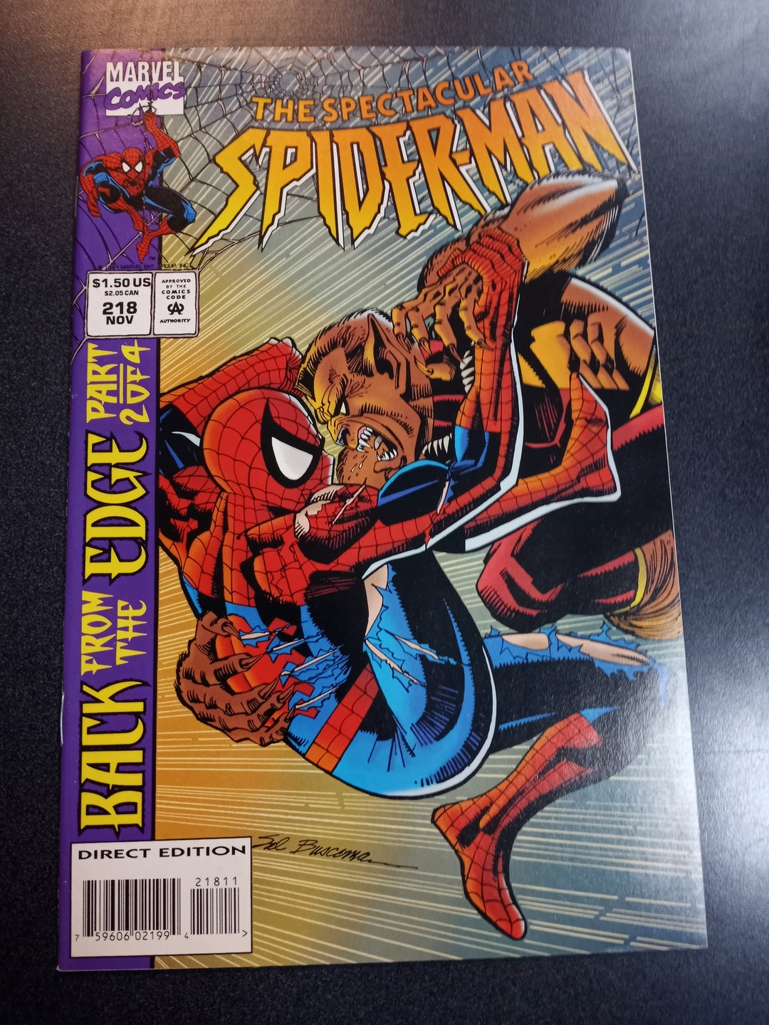 Spectacular Spider-Man #218 NM