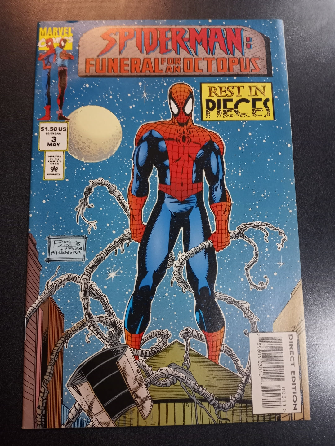 Spider-Man Funeral for an Octopus #3 NM