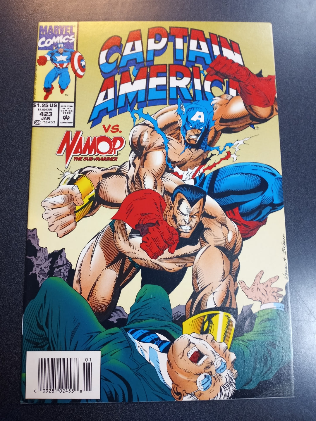 Captain America #423 (Newsstand) NM