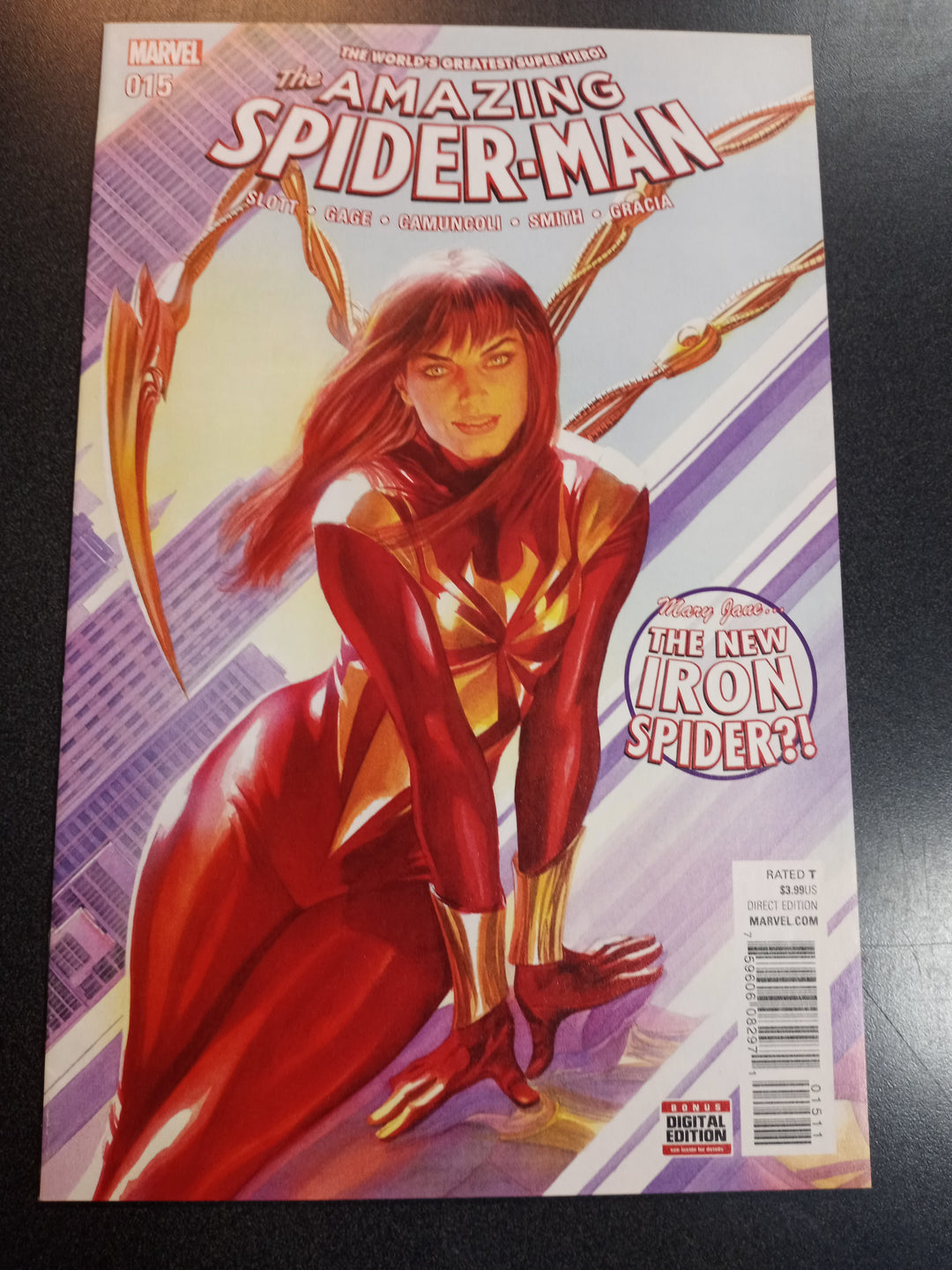 Amazing Spider-Man #15 Alex Ross Cover A