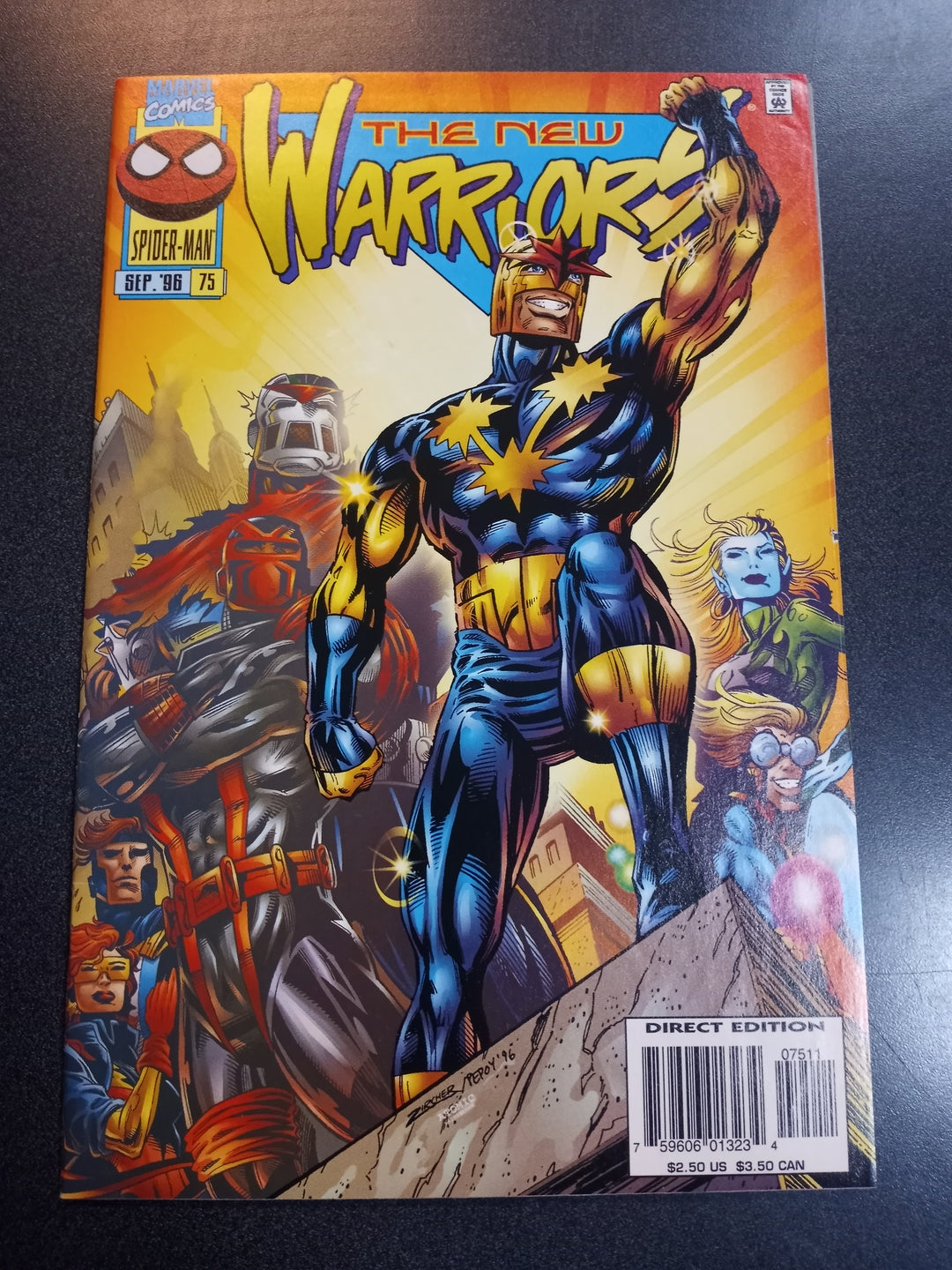 New Warriors #75 NM-