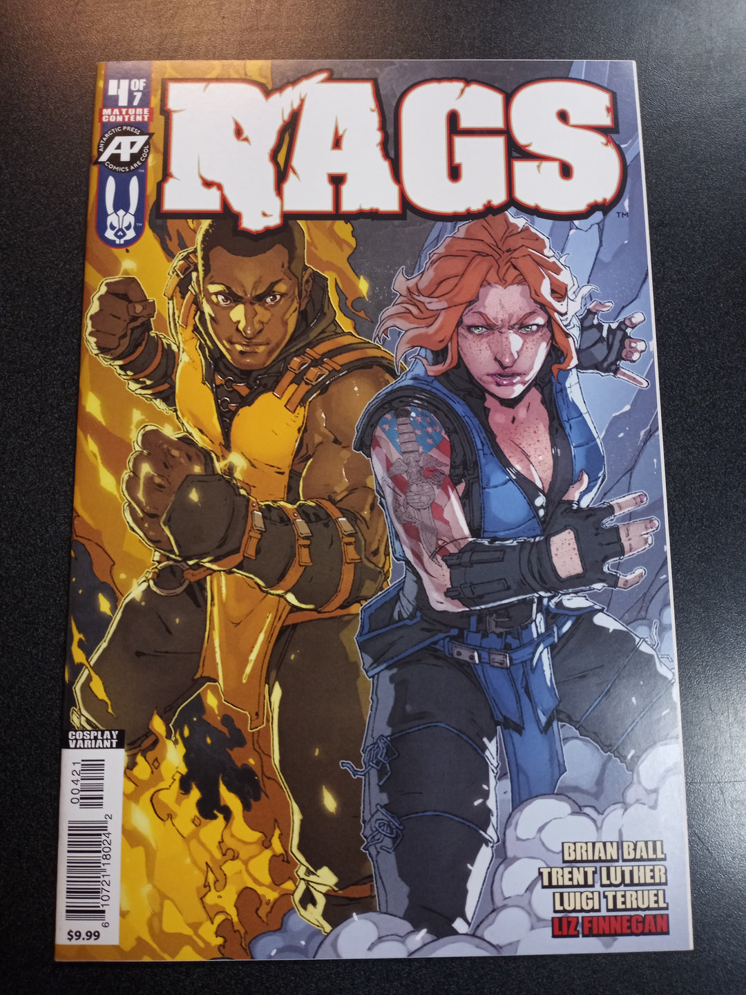 Rags #4 Cosplay Variant
