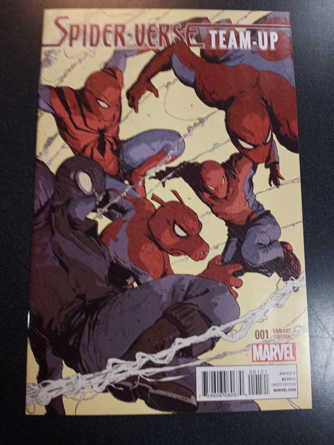 Spider-Verse Team-Up #1 1:25 Rapoza Varaint NM-