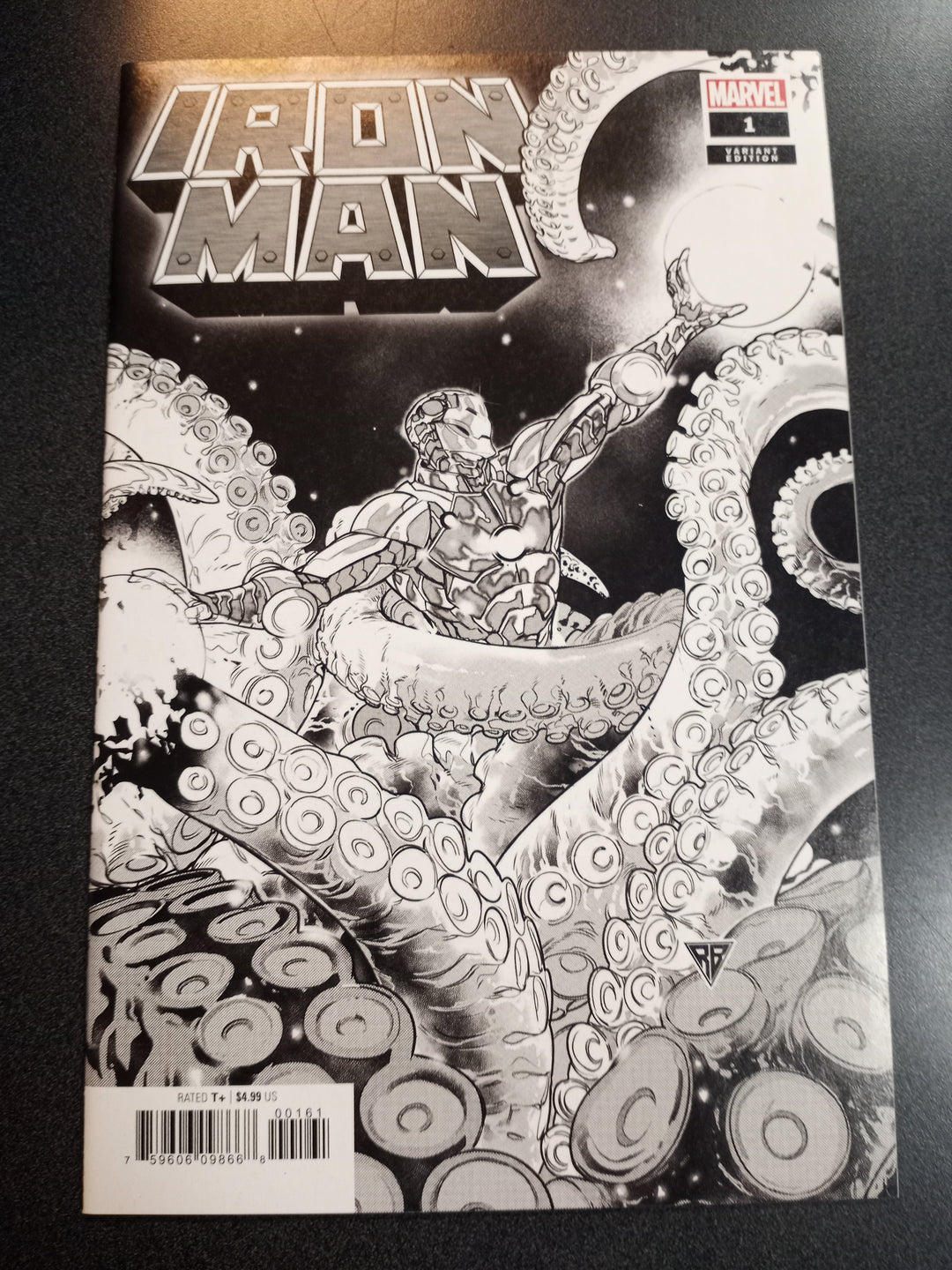 Iron Man #1 Silva Sketch Variant