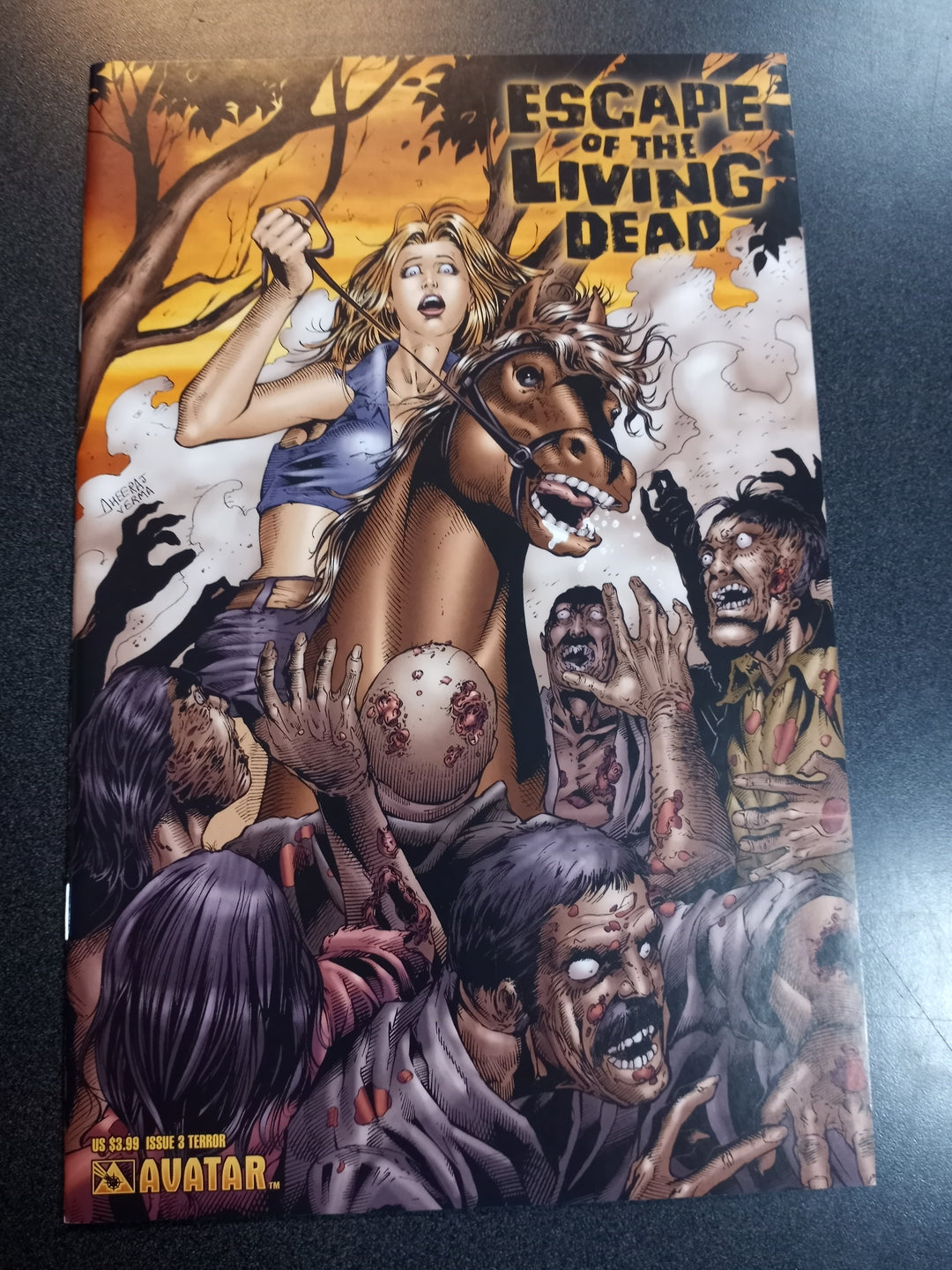Escape of the Living Dead #3 Terror Variant