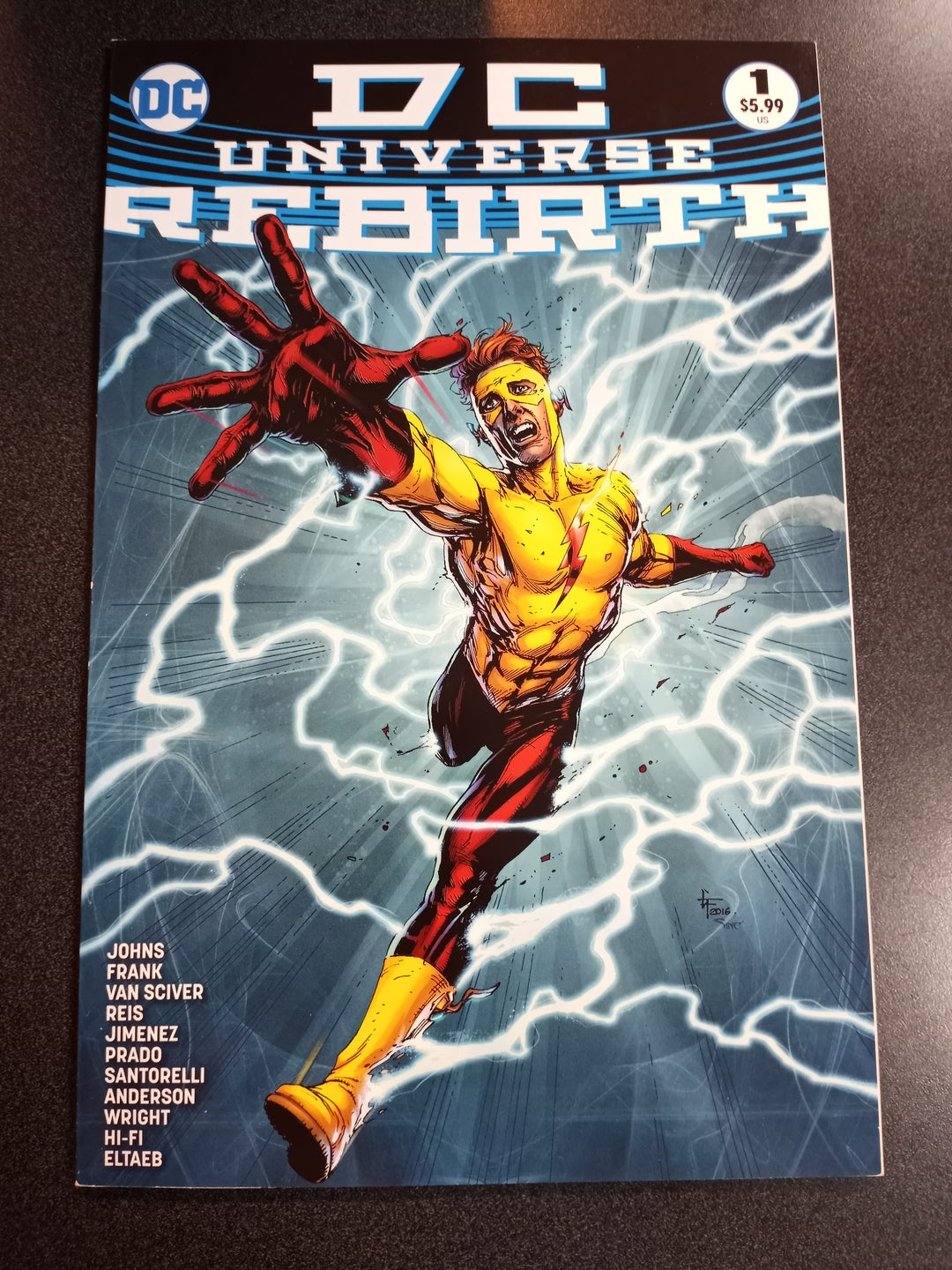 DC Universe Rebirth #1 Third Print