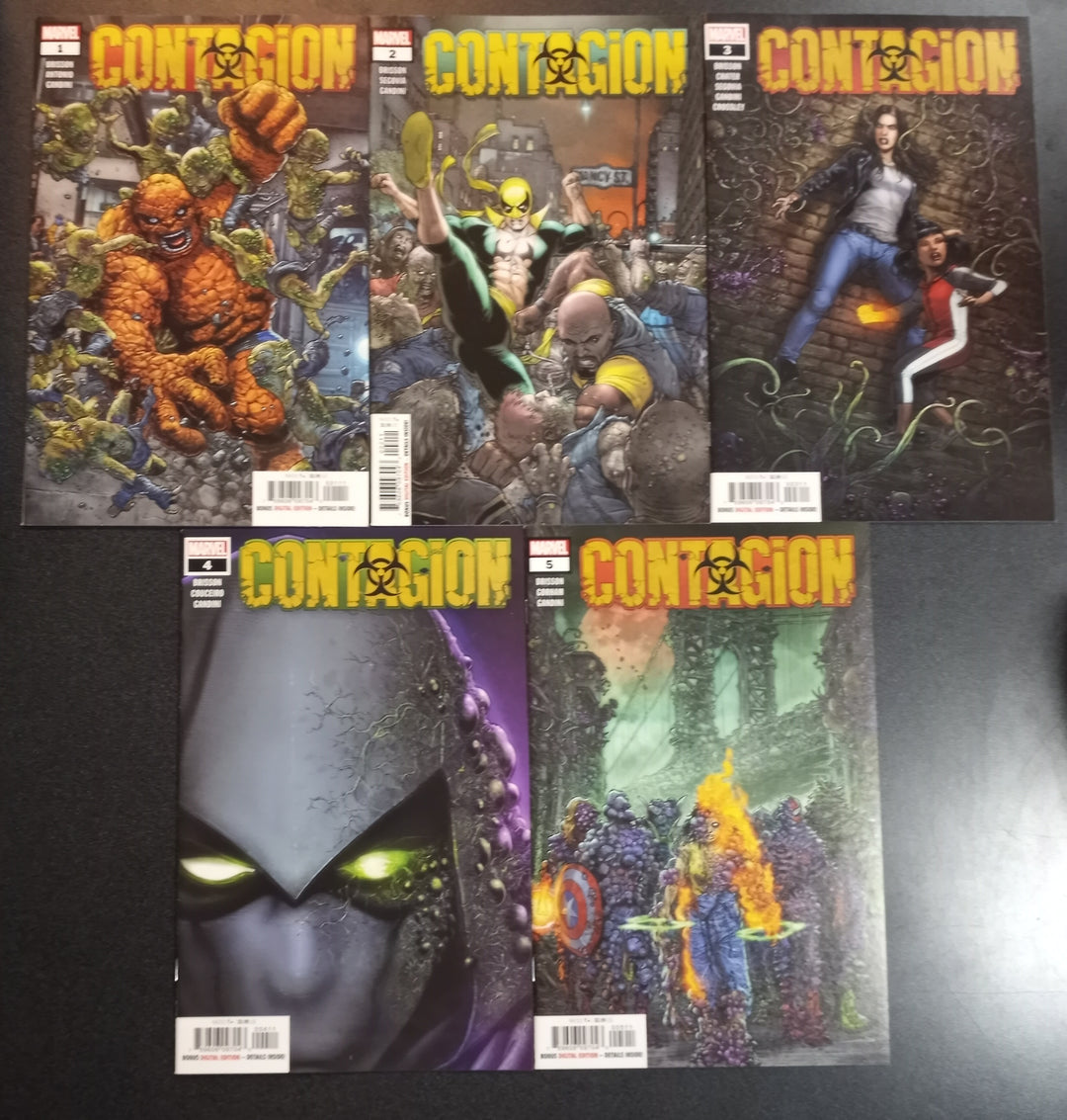 Contagion #1 - 5 Set NM