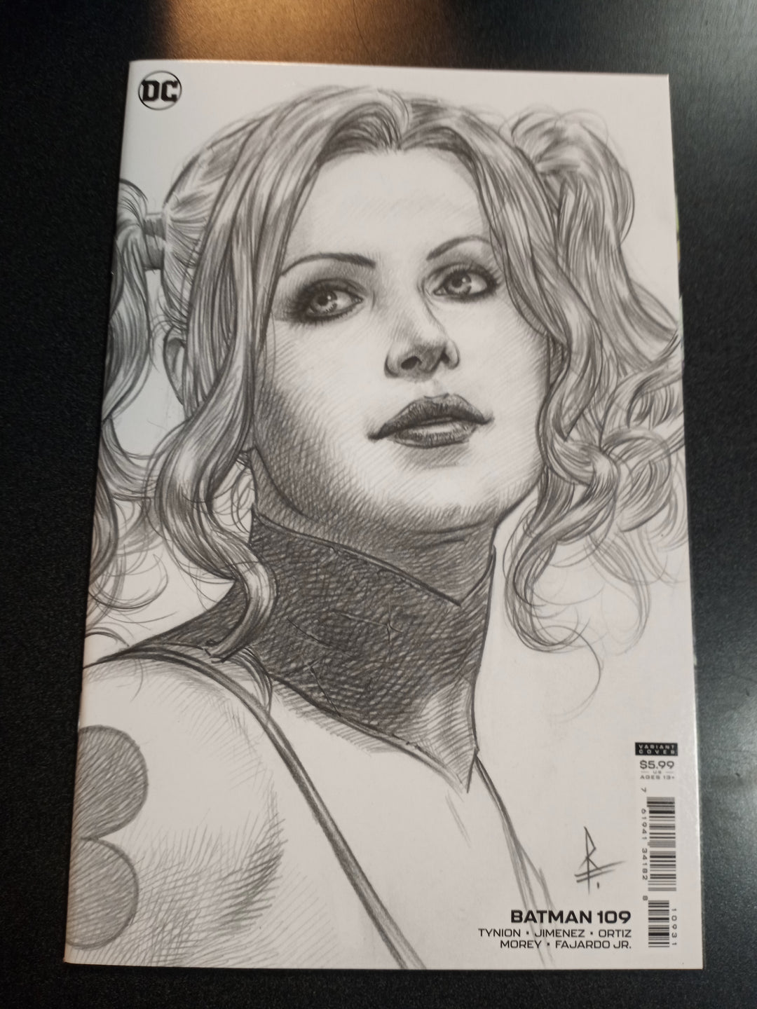 Batman #109 1:25 Federici Sketch Variant