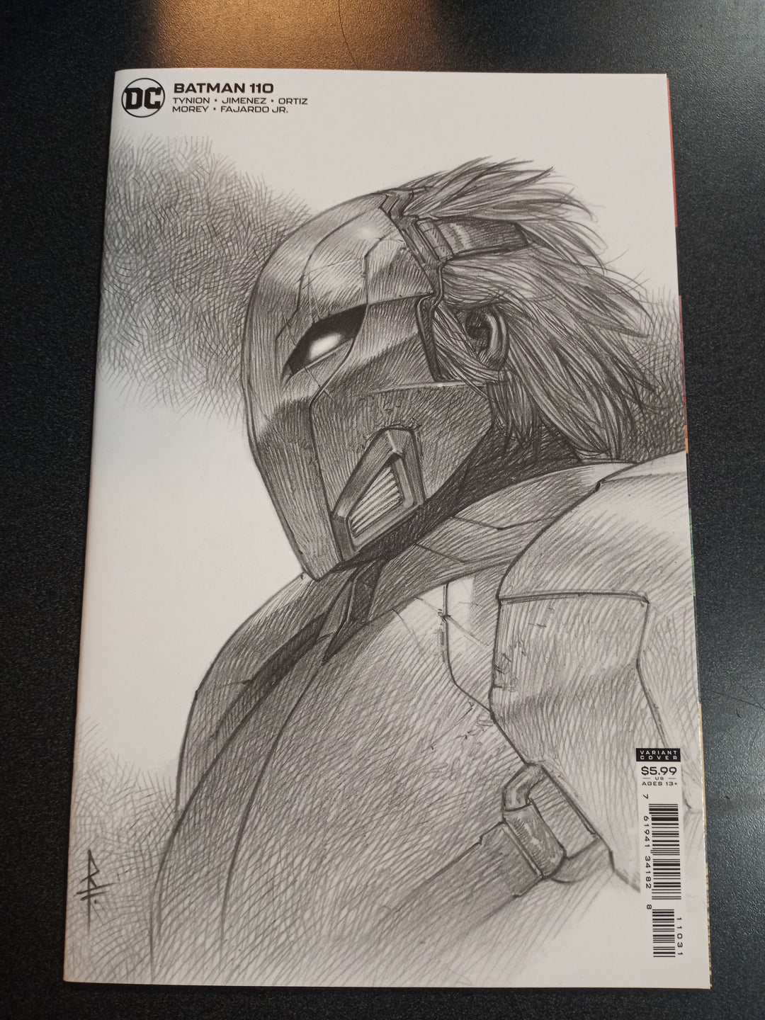 Batman #110 1:25 Federici Sketch Variant