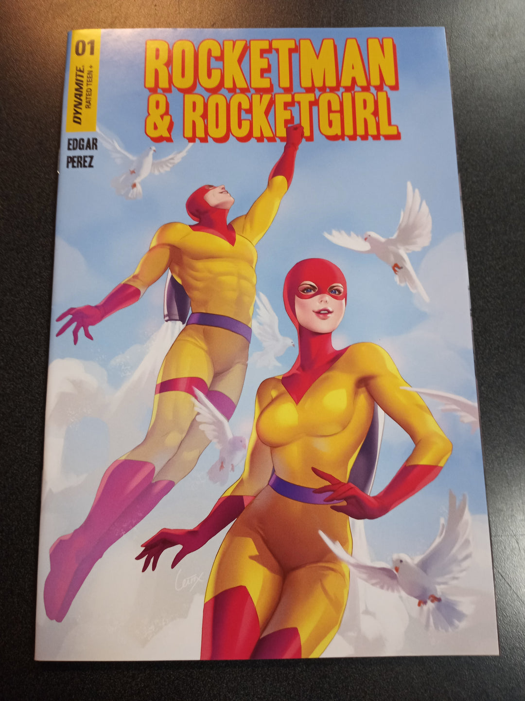 Rocketman & Rocketgirl One Shot Cover A Leirix
