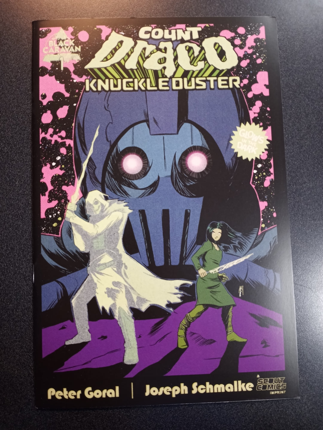 Count Draco Knuckle Duster #1 Joseph Schmalke & Peter Goral Glow In The Dark Variant