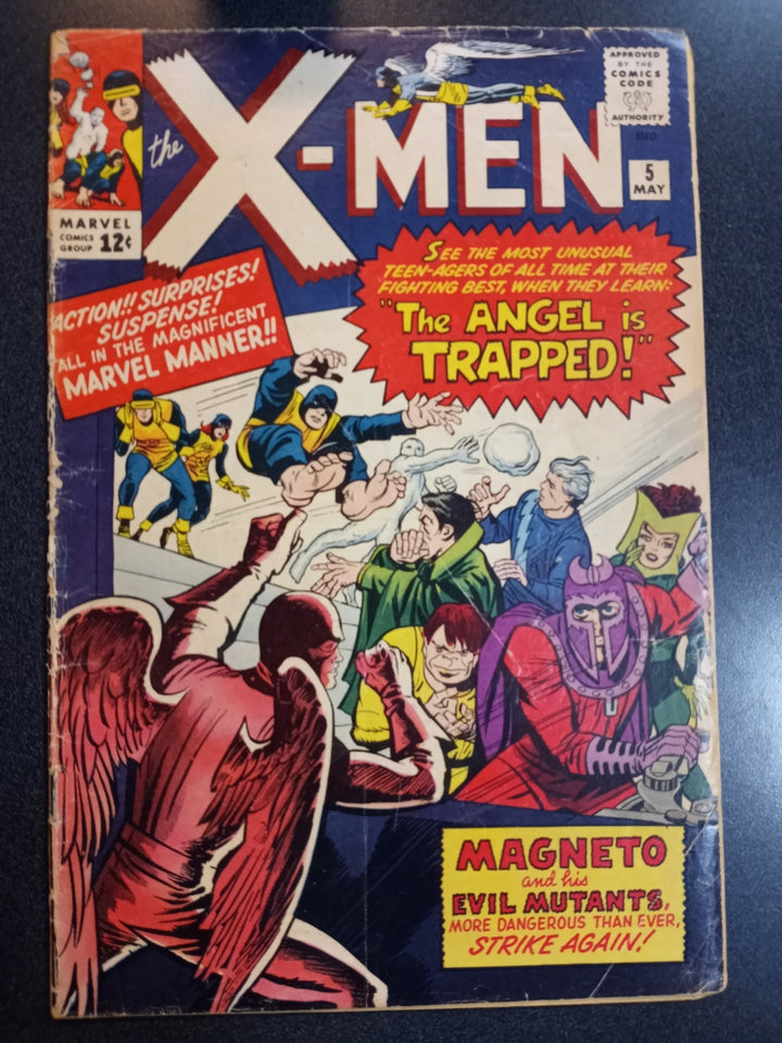 X-Men #5 (Fa/G) Third Appearance of Magneto