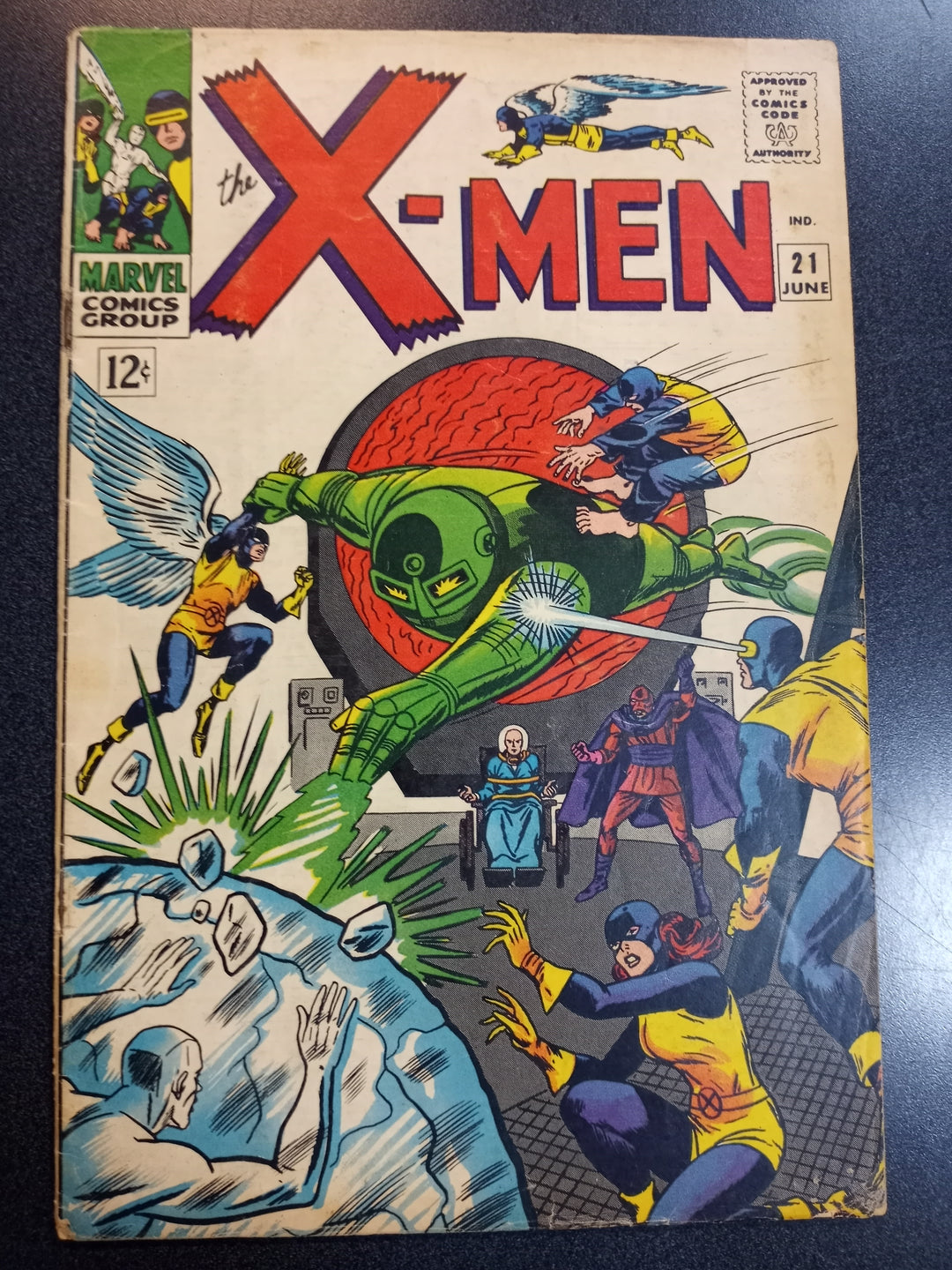 X-Men #21 (G/VG) First appearance of Dominus.