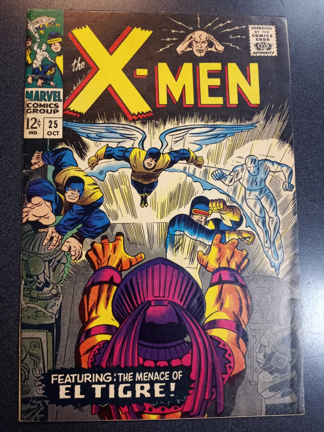 X-Men #25 (FN/VF) First appearance of El Tigre
