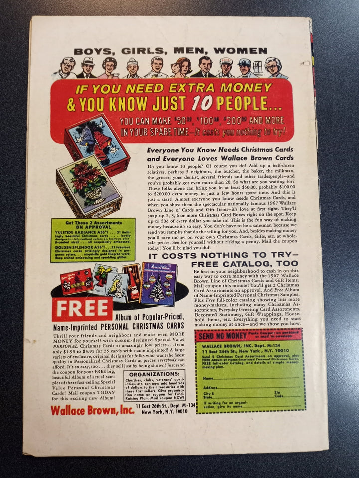 X-Men #35 (VG/FN) First Spider-Man Crossover