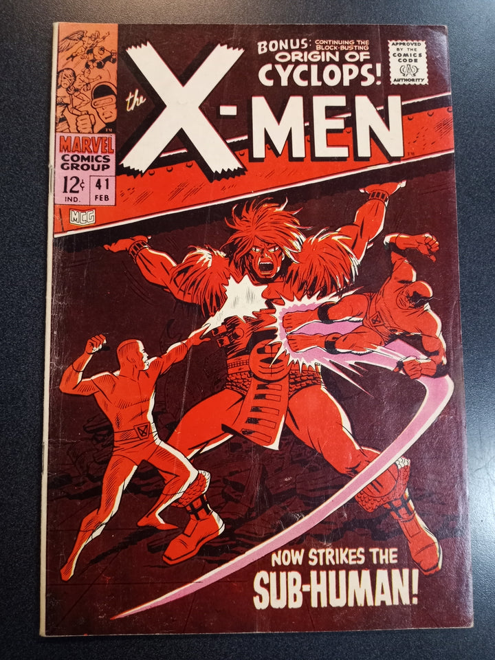 X-Men #41 (VF-) First appearance of Grotesk