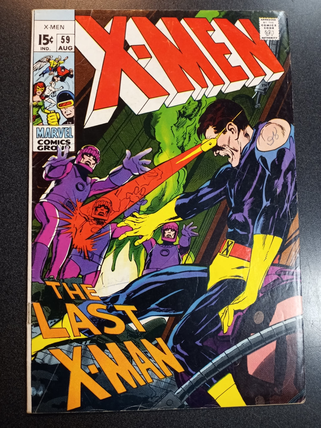 X-Men #59 (FN) First appearance of Dr Lykos