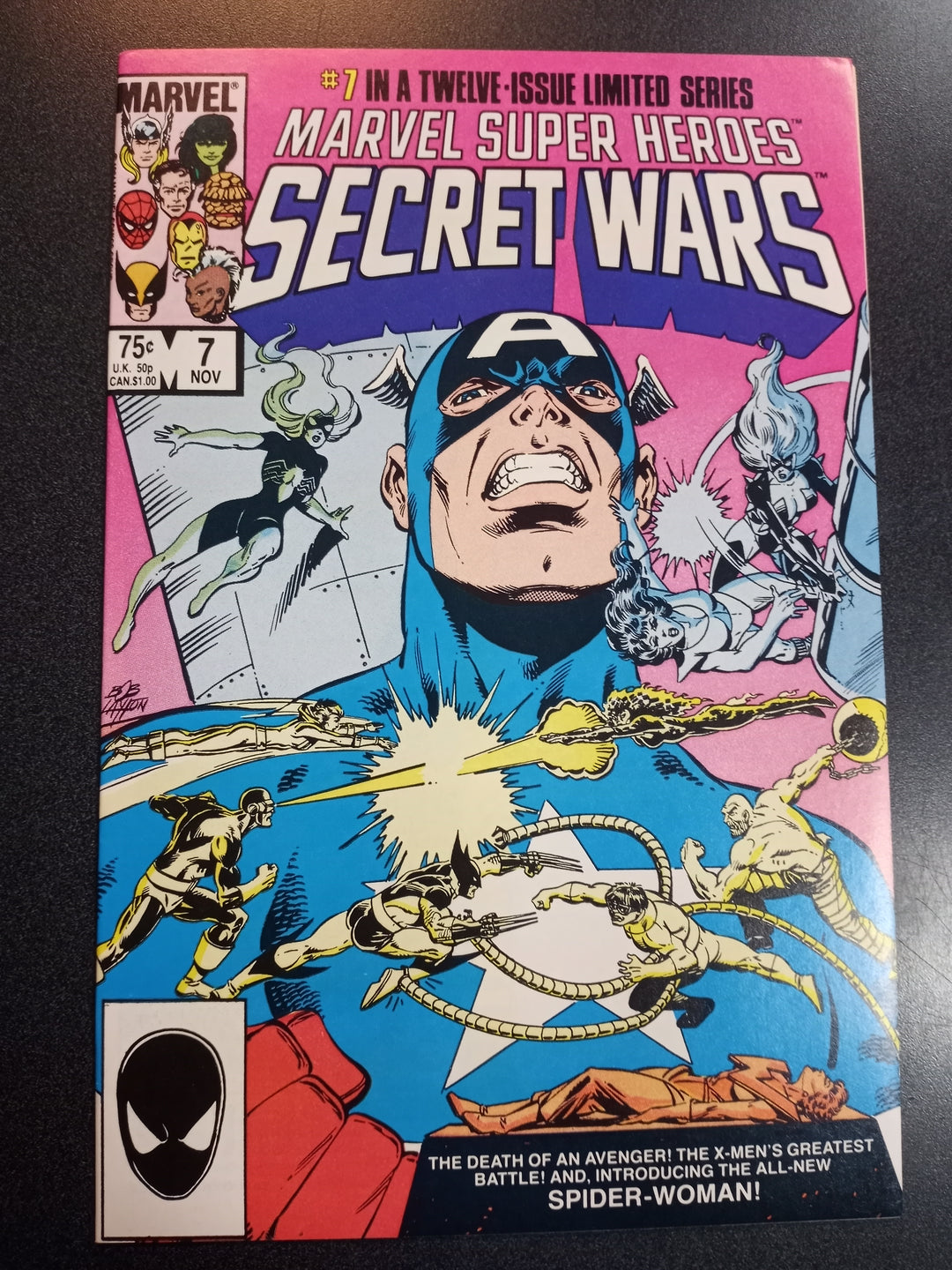 Secret Wars #7 NM- First appearance of new Spider-Woman