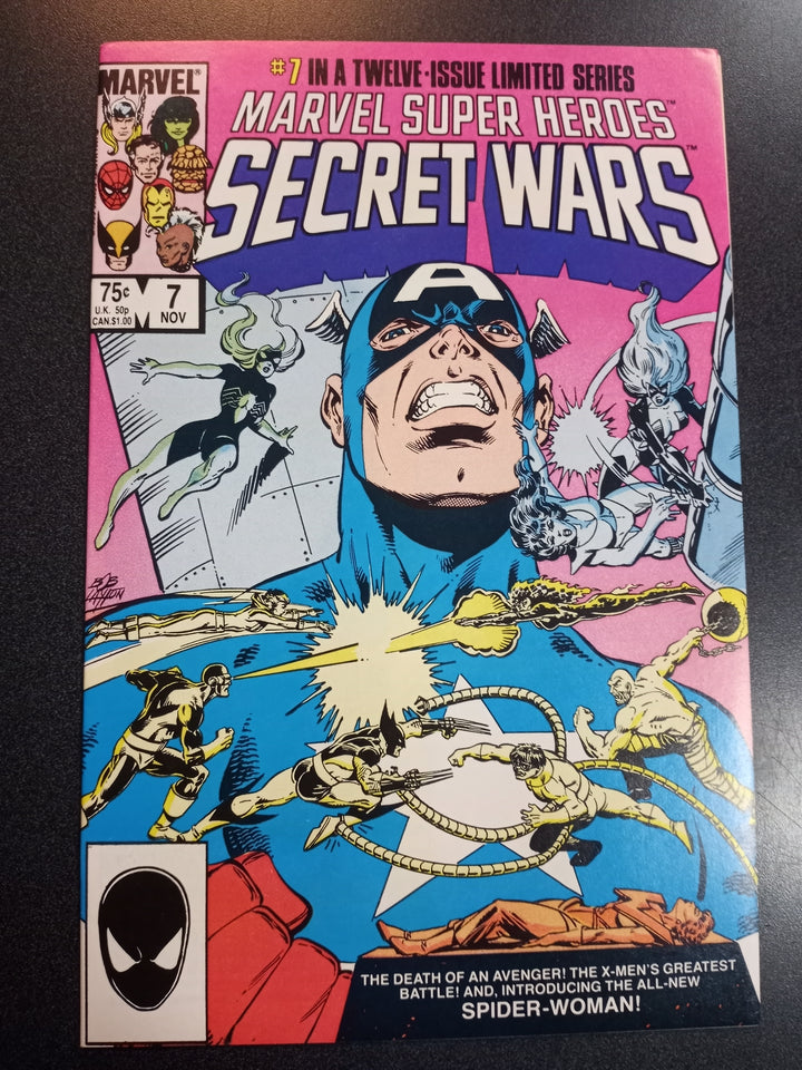 Secret Wars #7 NM- First appearance of new Spider-Woman