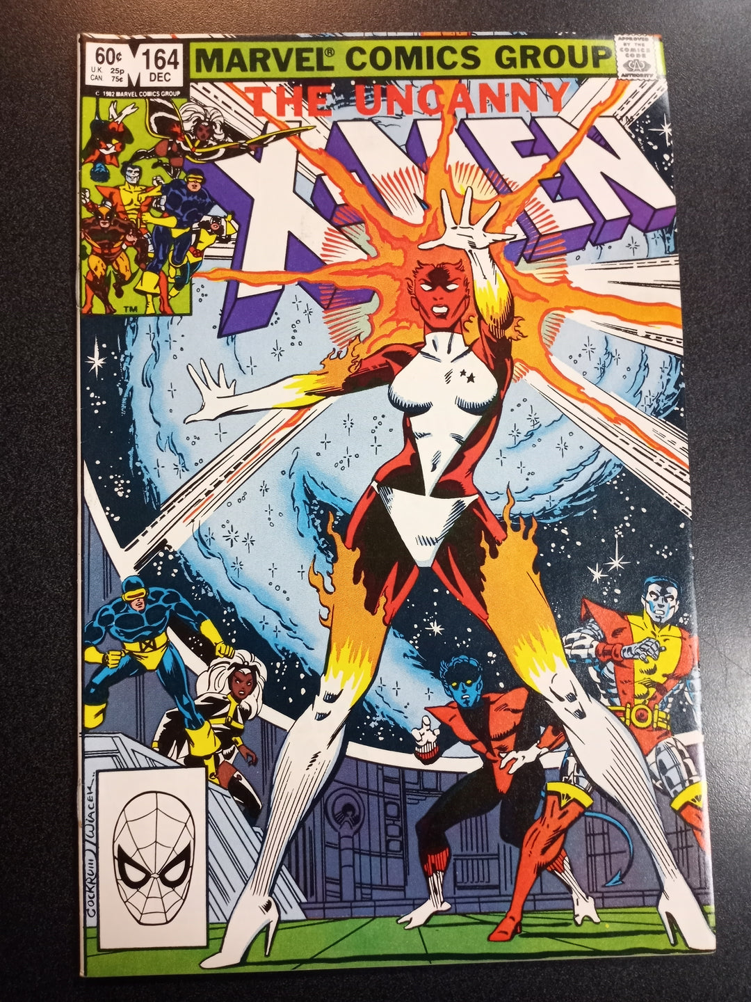 X-Men #164 NM- First Carol Danvers as Binary