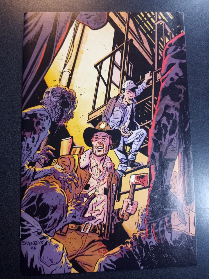 The Walking Dead #2 15th Anniversary Chris Samnee Color Virgin Variant