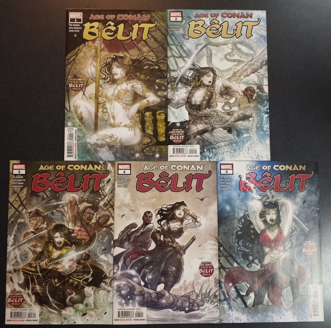 Age of Conan Belit #1 - 5 Set NM
