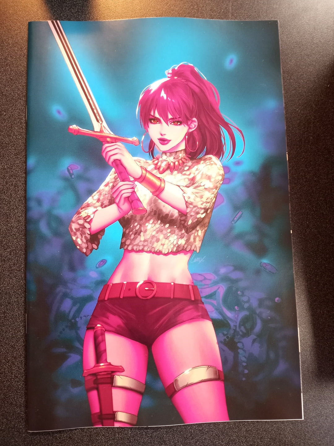 Immortal Red Sonja #2 1:11 Cover S Li Virgin Variant