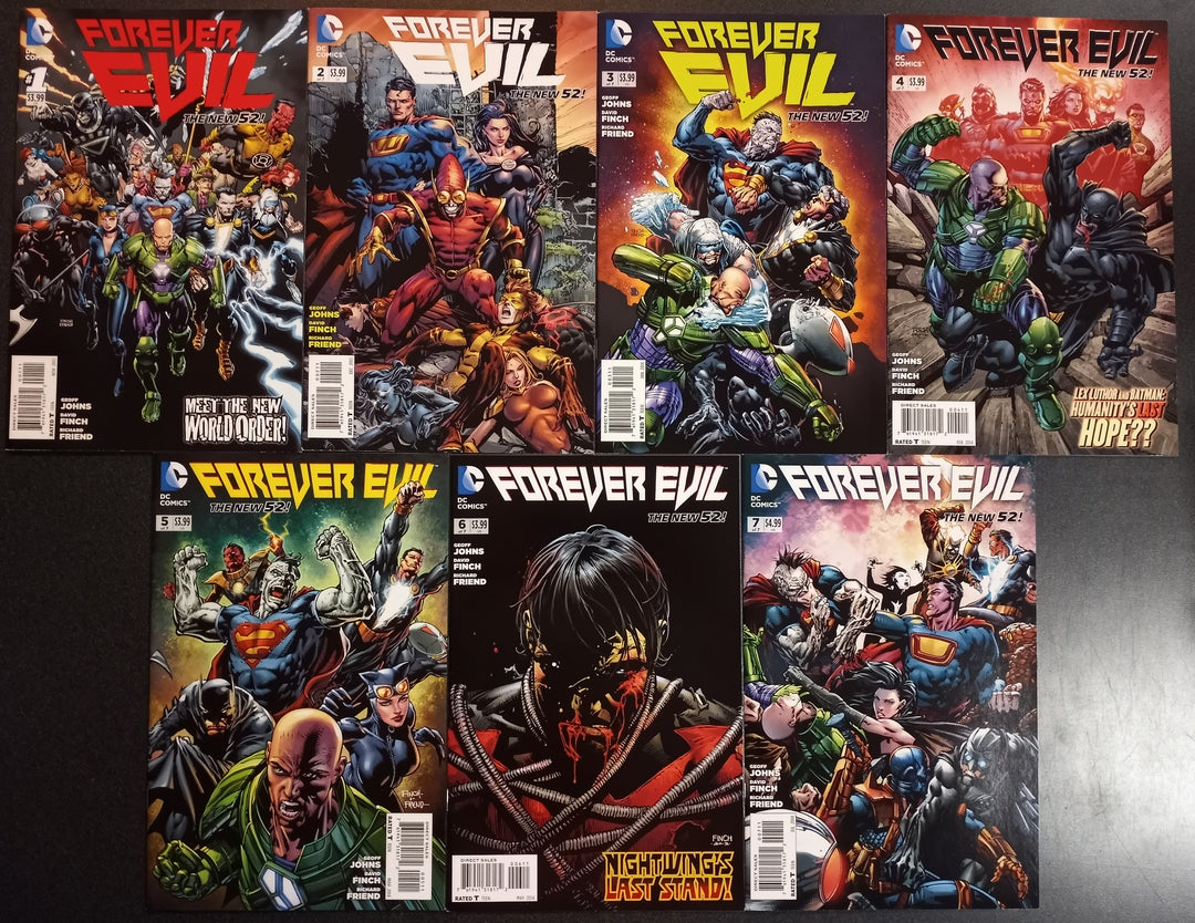 Forever Evil #1 - 7 Set VF/NM