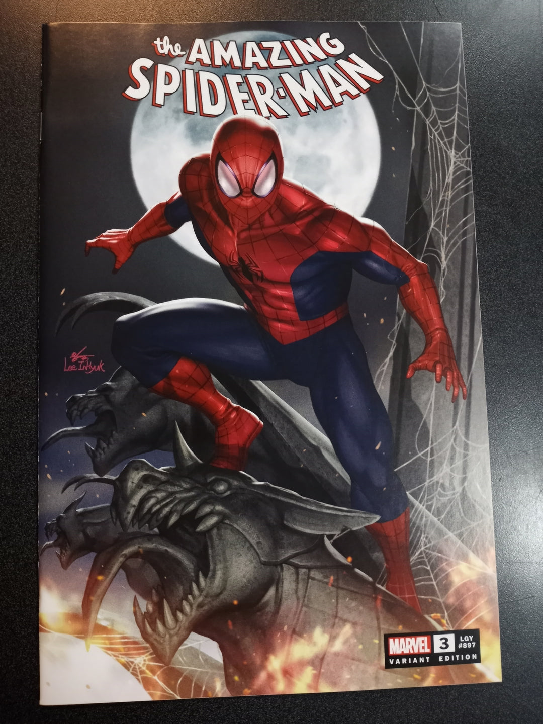 Amazing Spider-Man #3 Inhyuk Lee Trade Dress Variant