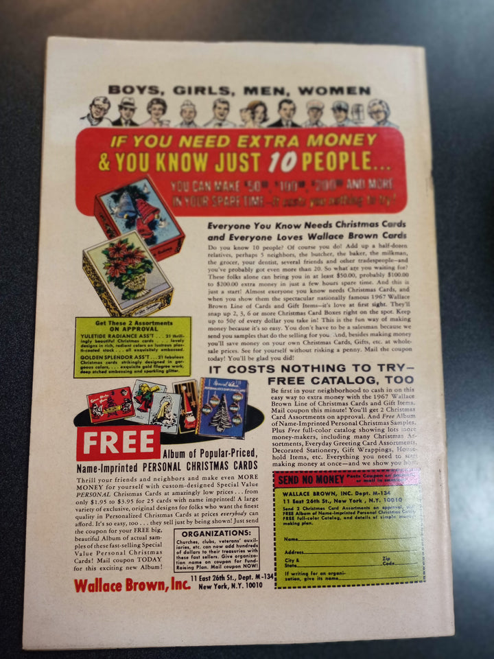 Fantastic Four #67 FN- First cameo & origin of Warlock