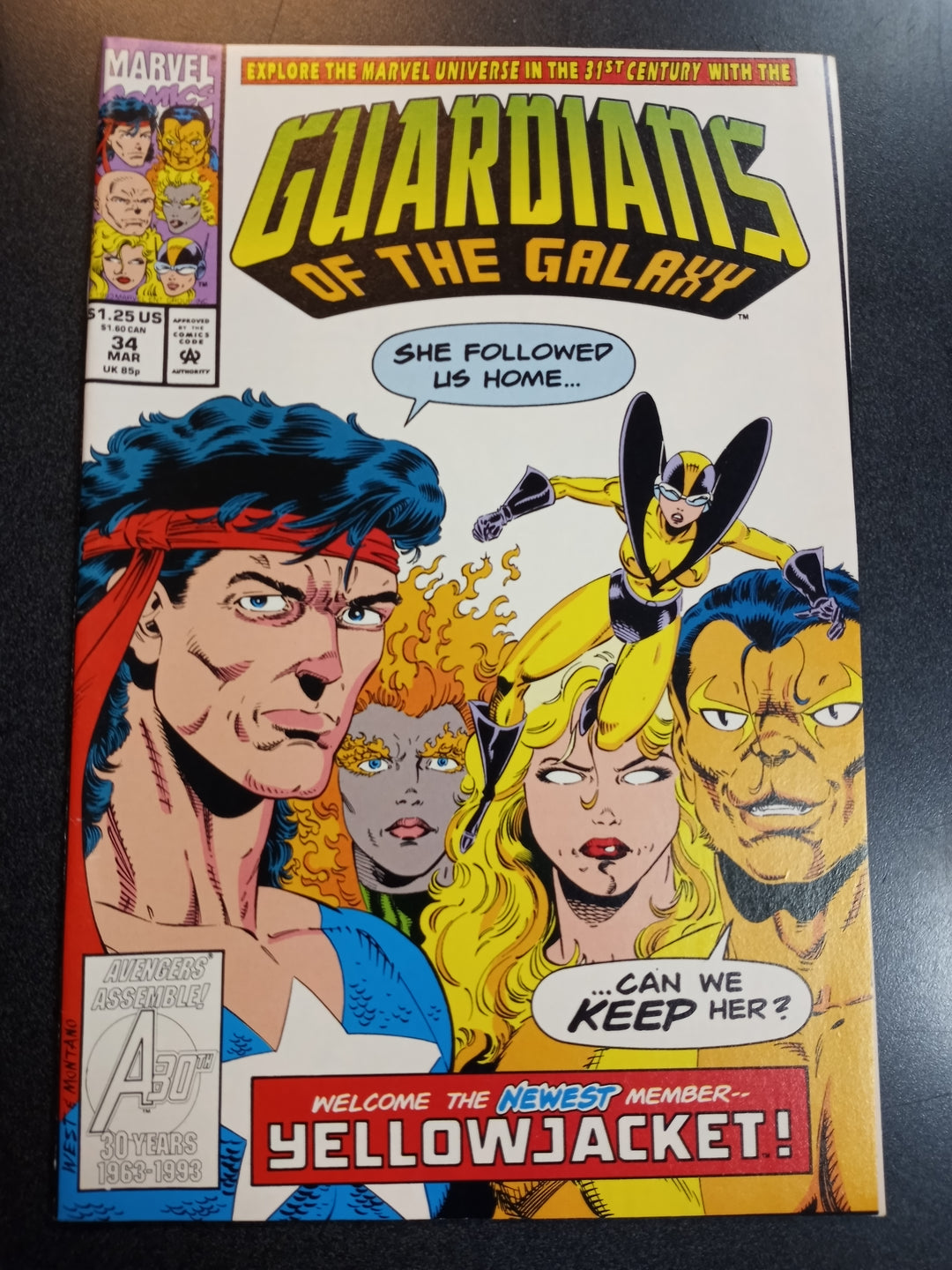Guardians of the Galaxy #34 VF/NM