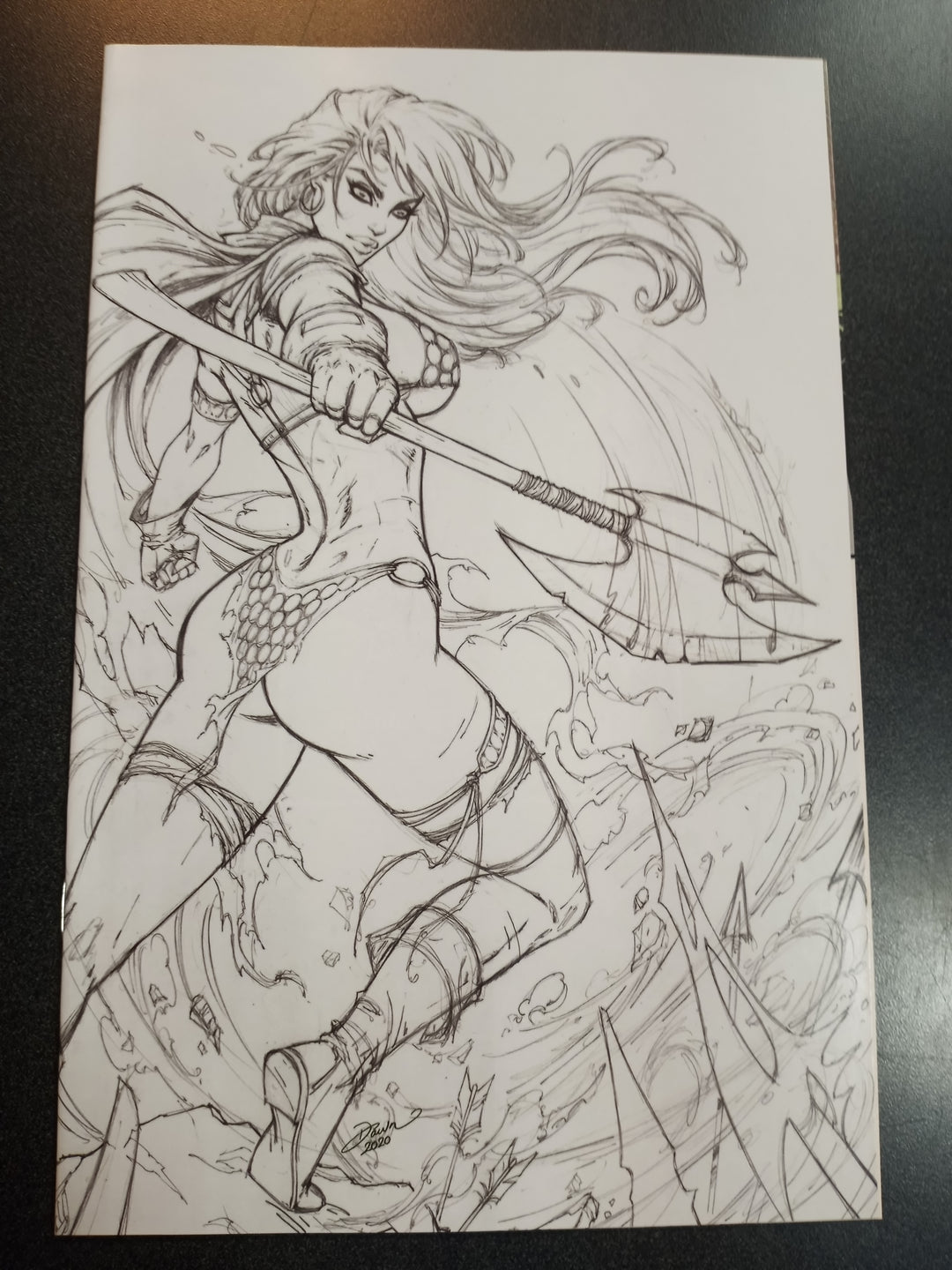 Red Sonja #19 Dawn Mcteigue Cover C Variant
