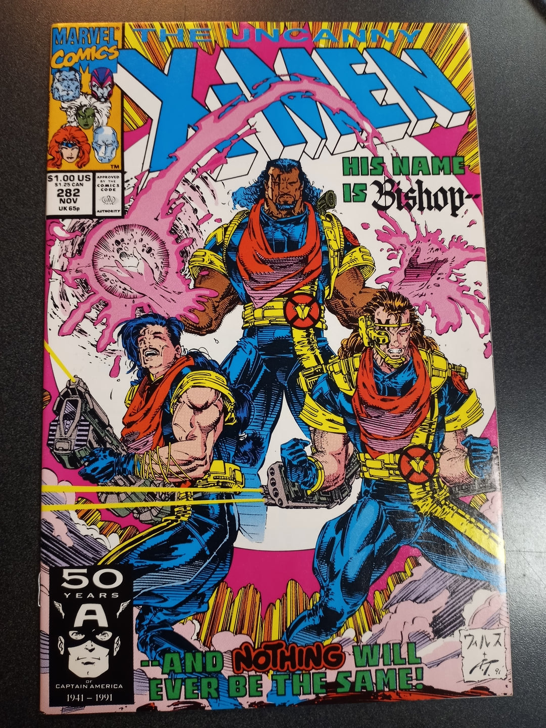 Uncanny X-Men #282 NM- First appearance Bishop