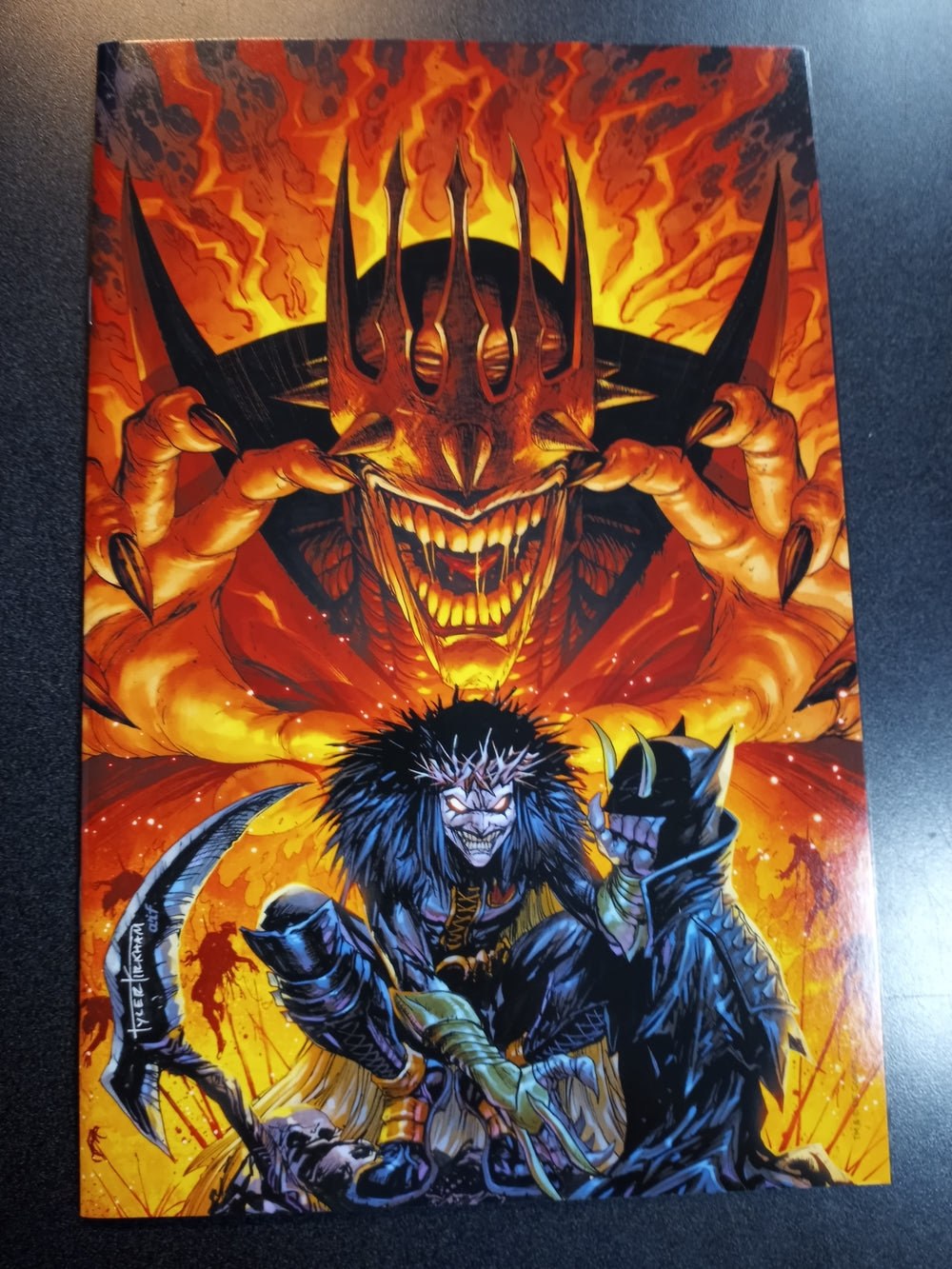 Dark Nights Death Metal #7 Kirkham Virgin Art Variant virgin cover by Tyler Kirkham