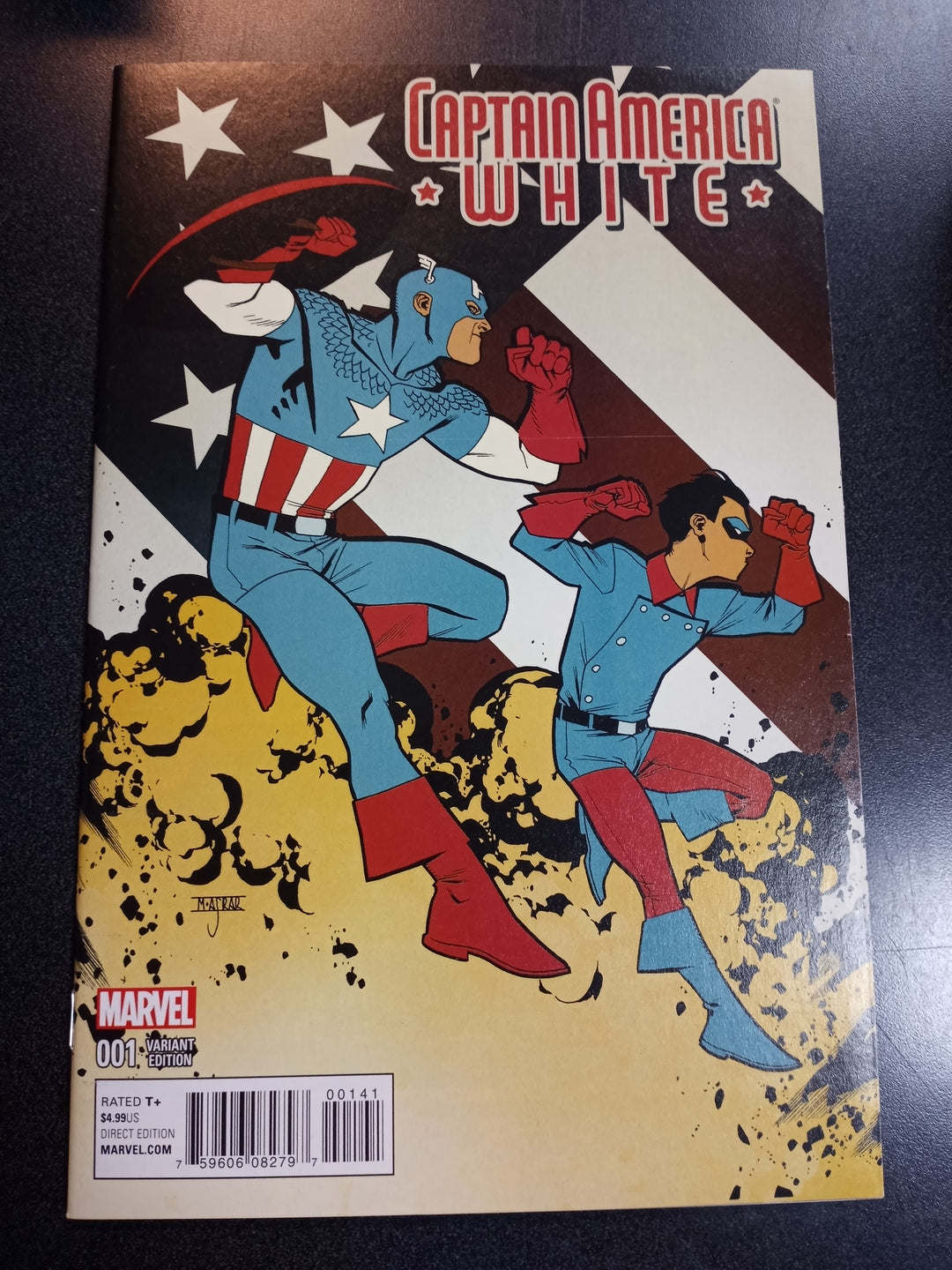 Captain America White #1 1:25 Asrar Variant