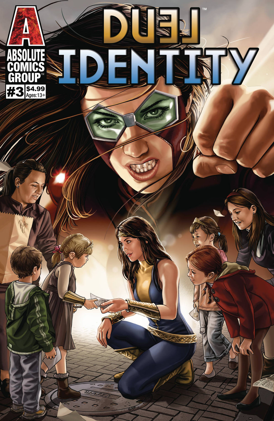 Duel Identity #3 Cover A Bergos