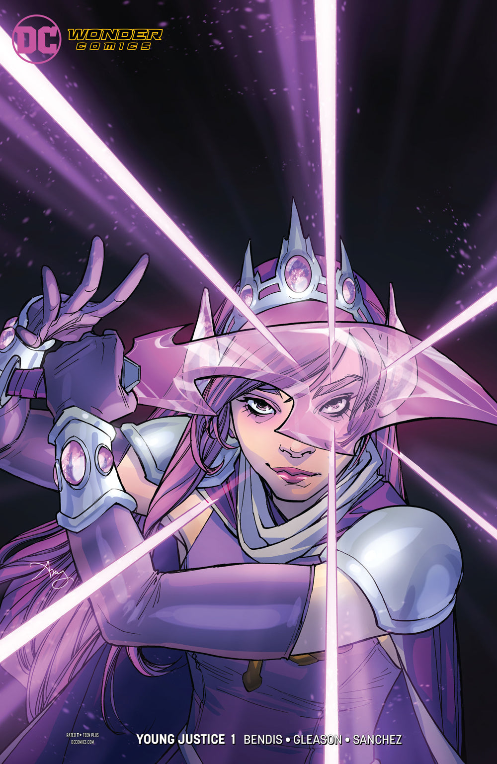 Young Justice #1 Amethyst Variant Edition
