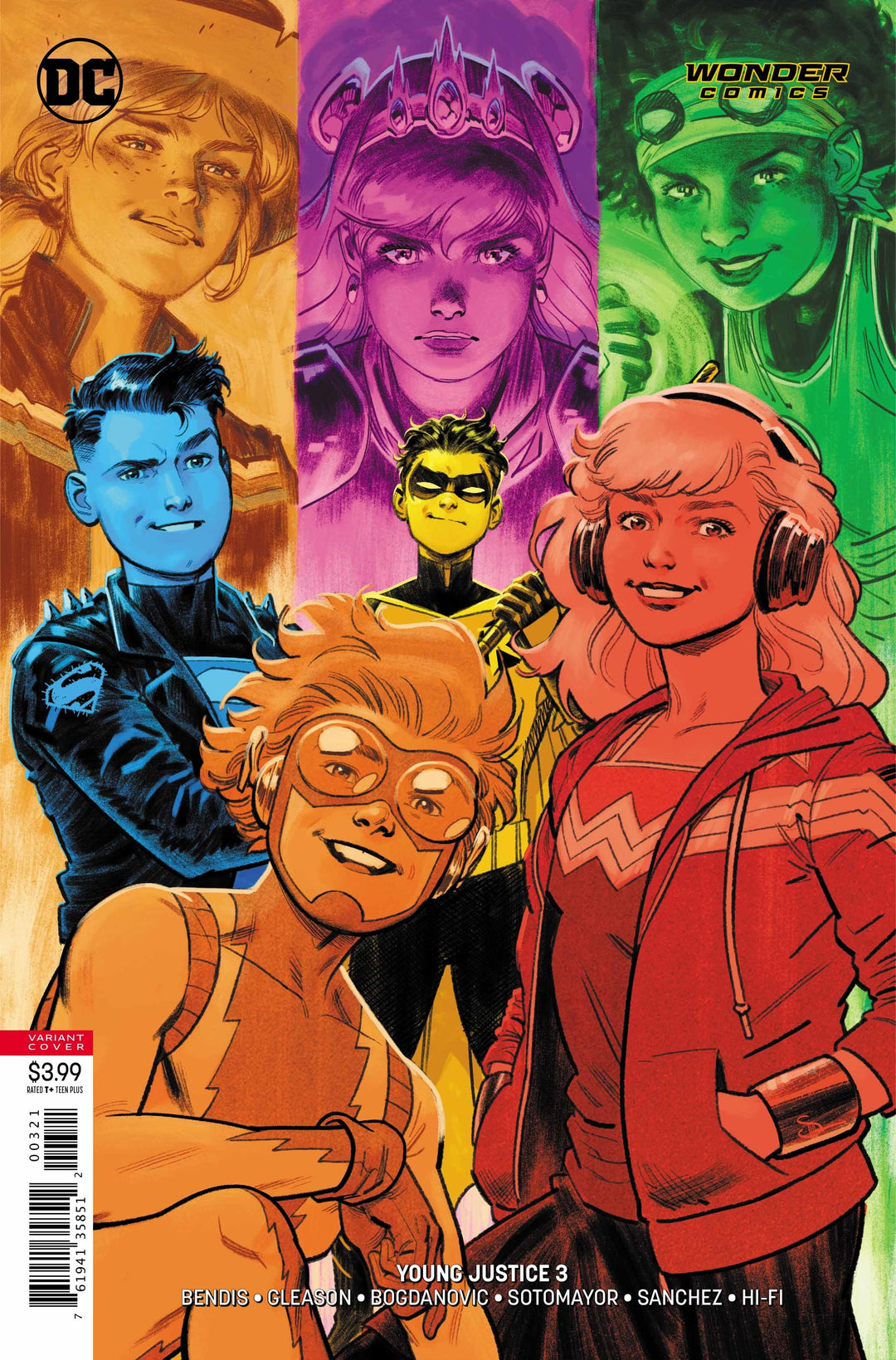 Young Justice #3 Variant Edition