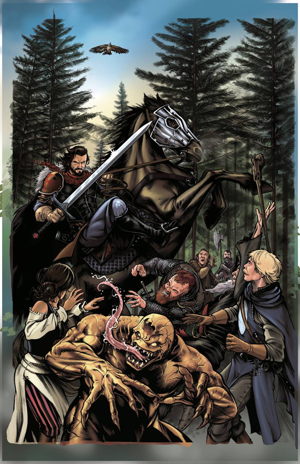 Knights Temporal #1 Rooth Lenticular Cover