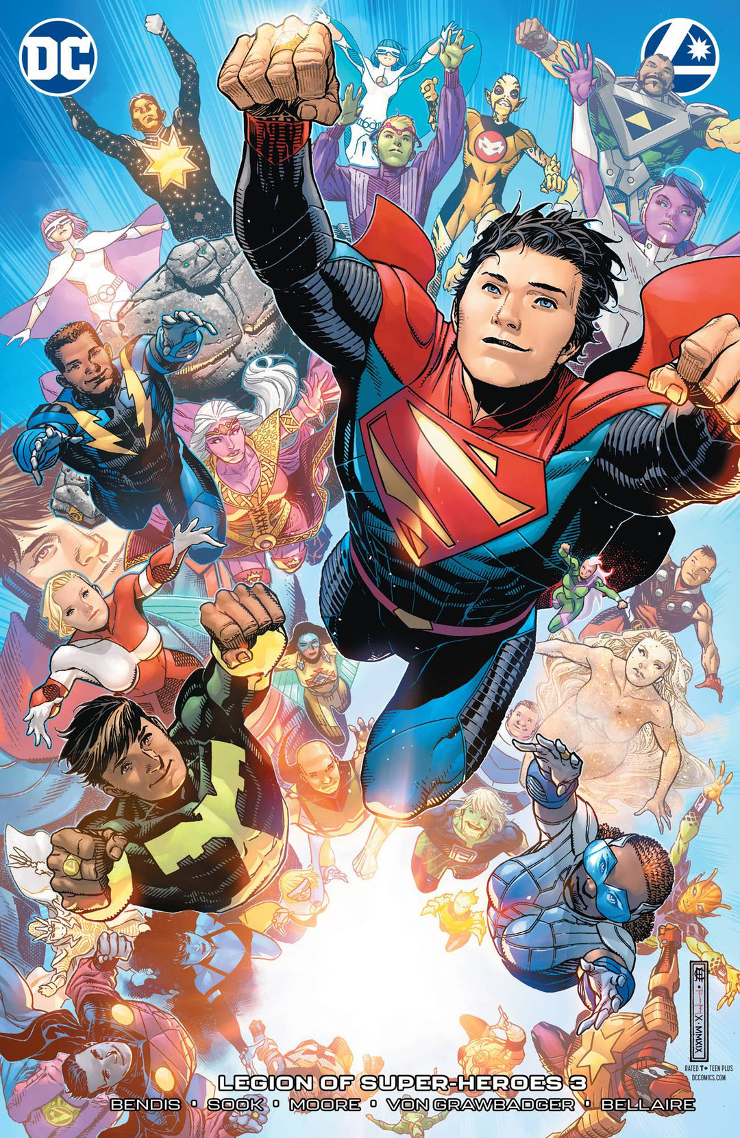 Legion Of Super Heroes #3 Card Stock Variant Edition