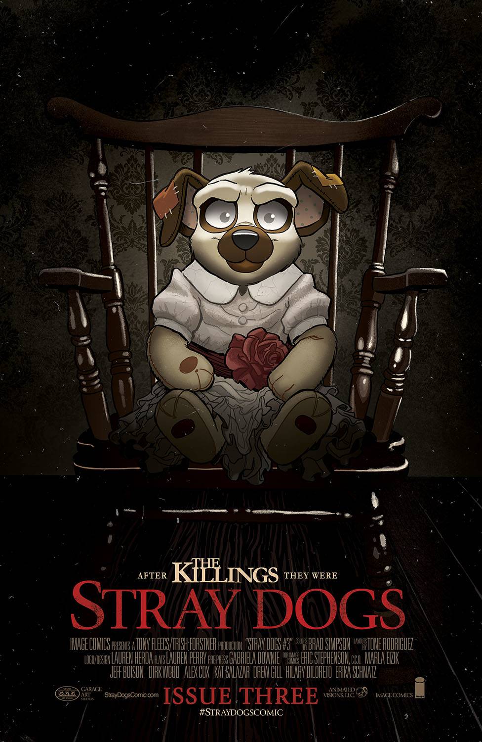Stray Dogs #3 Cover B Horror Movie Variant Forstner & Fleecs