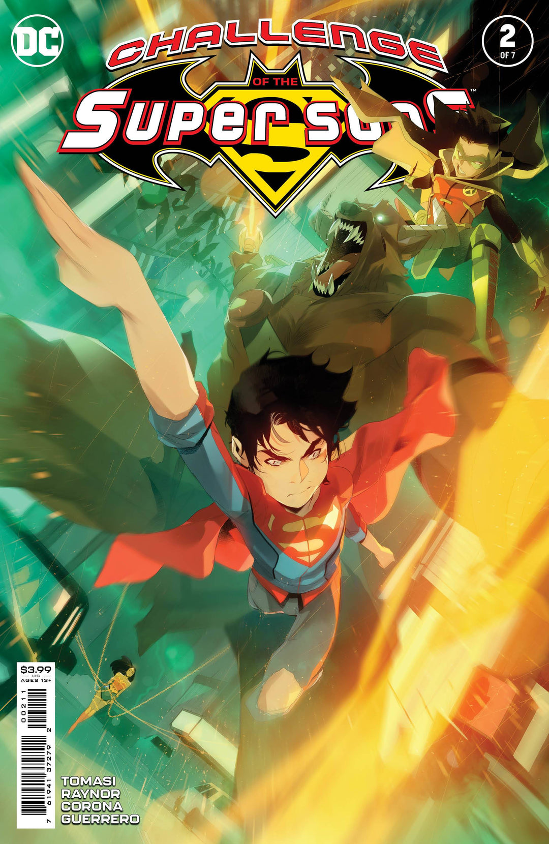 Challenge Of Super Sons #2 Cover A Di Meo