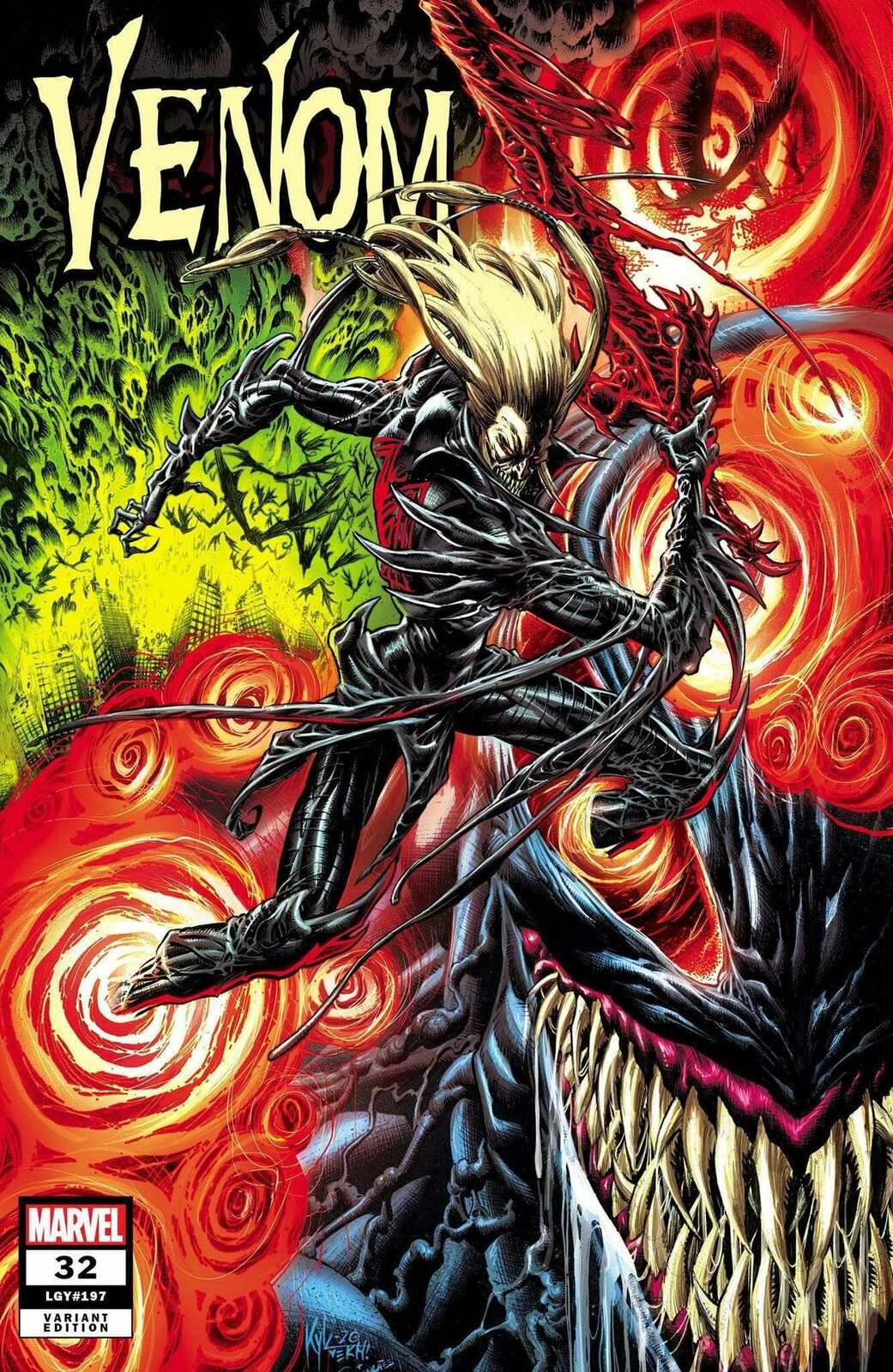 Venom #32 Kyle Hotz Trade Dress Variant